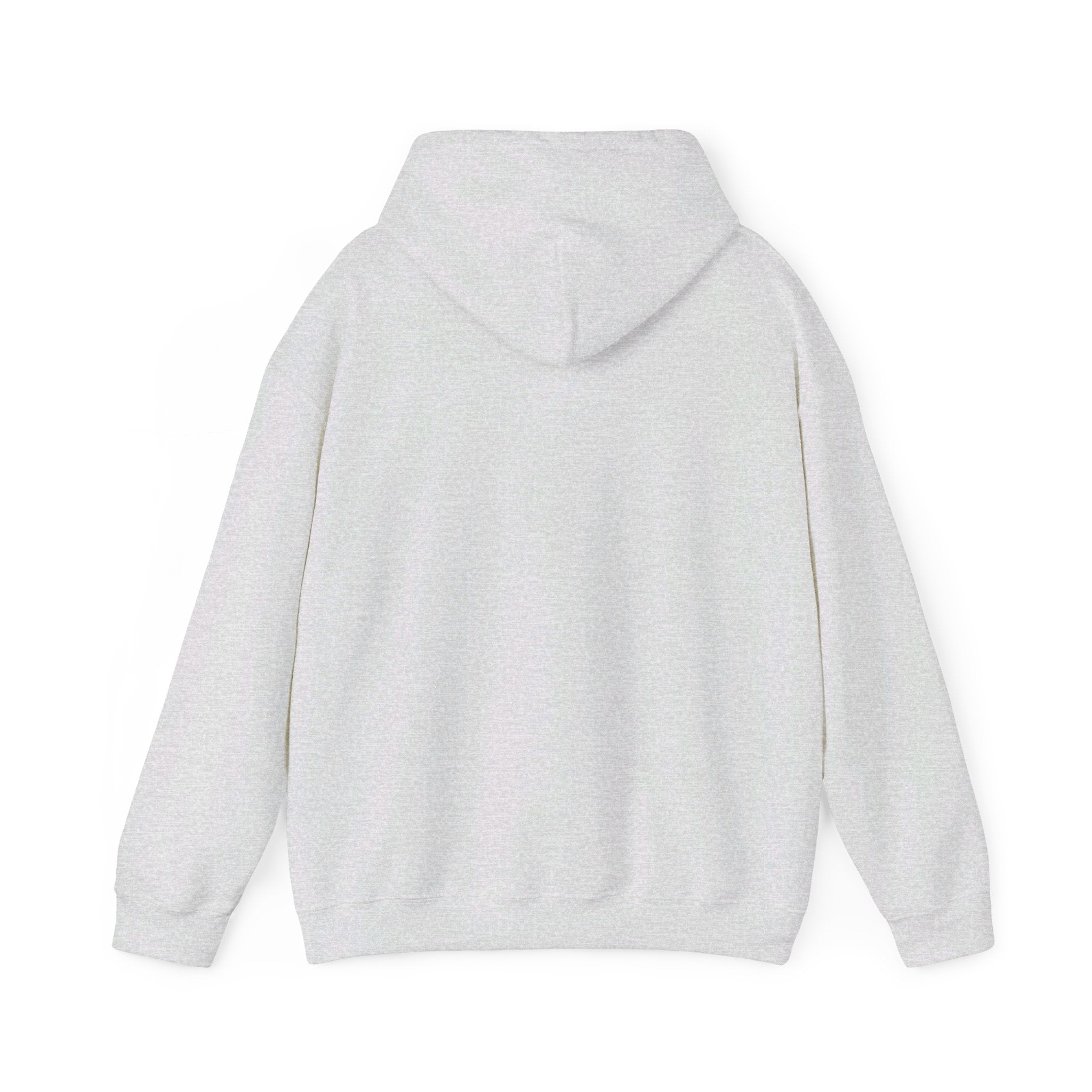 Palestine fist hoodie ash back view