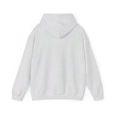 Palestine fist hoodie ash back view
