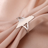 Adjustable Palestine map ring gold color design-a outlook