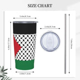 Palestine Keffiyeh Tumbler