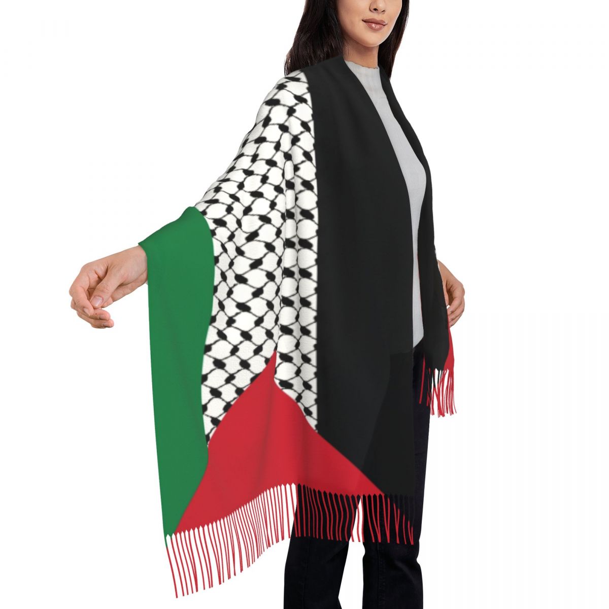 Palestine scarf flag