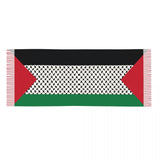 Palestine flag scarf