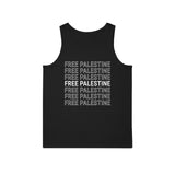 Free Palestine tank top black