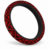 Kufiya Pattern Steering Wheel Cover