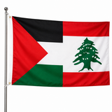 Palestine Lebanon Solidarity Flag