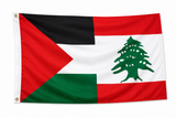Palestine Lebanon Solidarity Flag