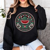 Floral Watermelon Sweatshirt