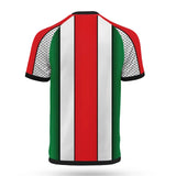 Palestine flag children's Jersey in white style 2 back view