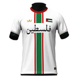 Palestine flag children's Jersey in white style 3