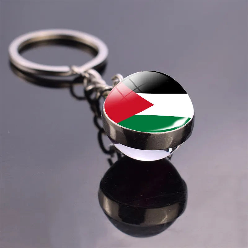 Palestine Flag Keychain