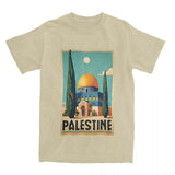  Palestine Jerusalem T-Shirt in khaki