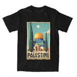  Palestine Jerusalem T-Shirt in black 2