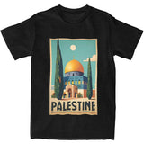 Palestine Jerusalem T-Shirt in black