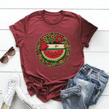Floral Watermelon Tee
