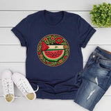 Floral Watermelon Tee