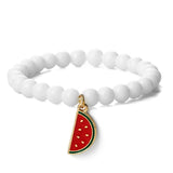 Watermelon Beaded Bracelet