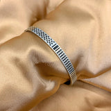 Stainless Steel Keffiyeh Bracelet