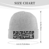 Gray Palestine Beanie