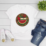 Floral Watermelon Tee