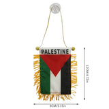 Palestine car pendant size chart