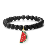 Watermelon Beaded Bracelet