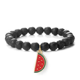 Watermelon Beaded Bracelet