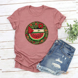 Floral Watermelon Tee