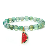 Watermelon Beaded Bracelet