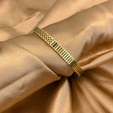 Stainless Steel Keffiyeh Bracelet