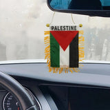 Palestine car pendant hanged on the car